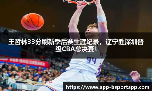 王哲林33分刷新季后赛生涯纪录,辽宁胜深圳晋级CBA总决赛!